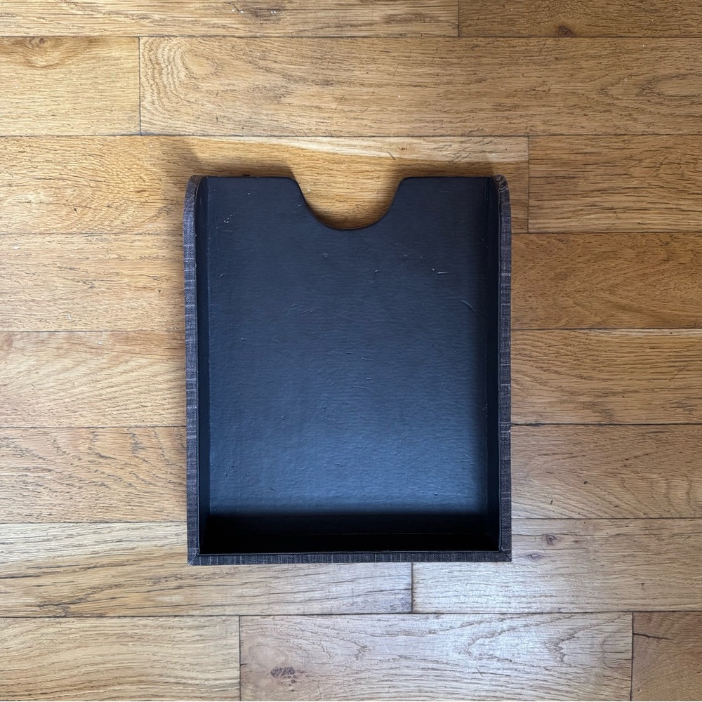 brown The Container Store paper tray (O/S) - Picture 7 of 10